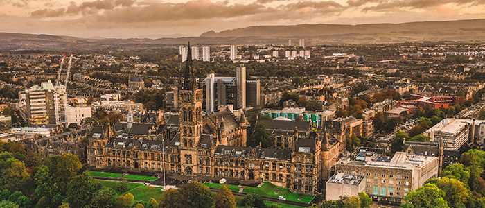 Main building at sunset thumbnail