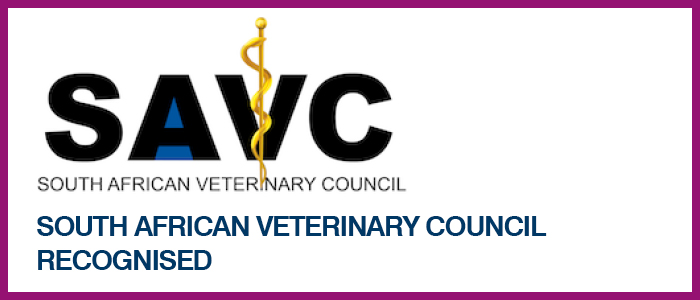 South African Veterinary Council accreditation logo