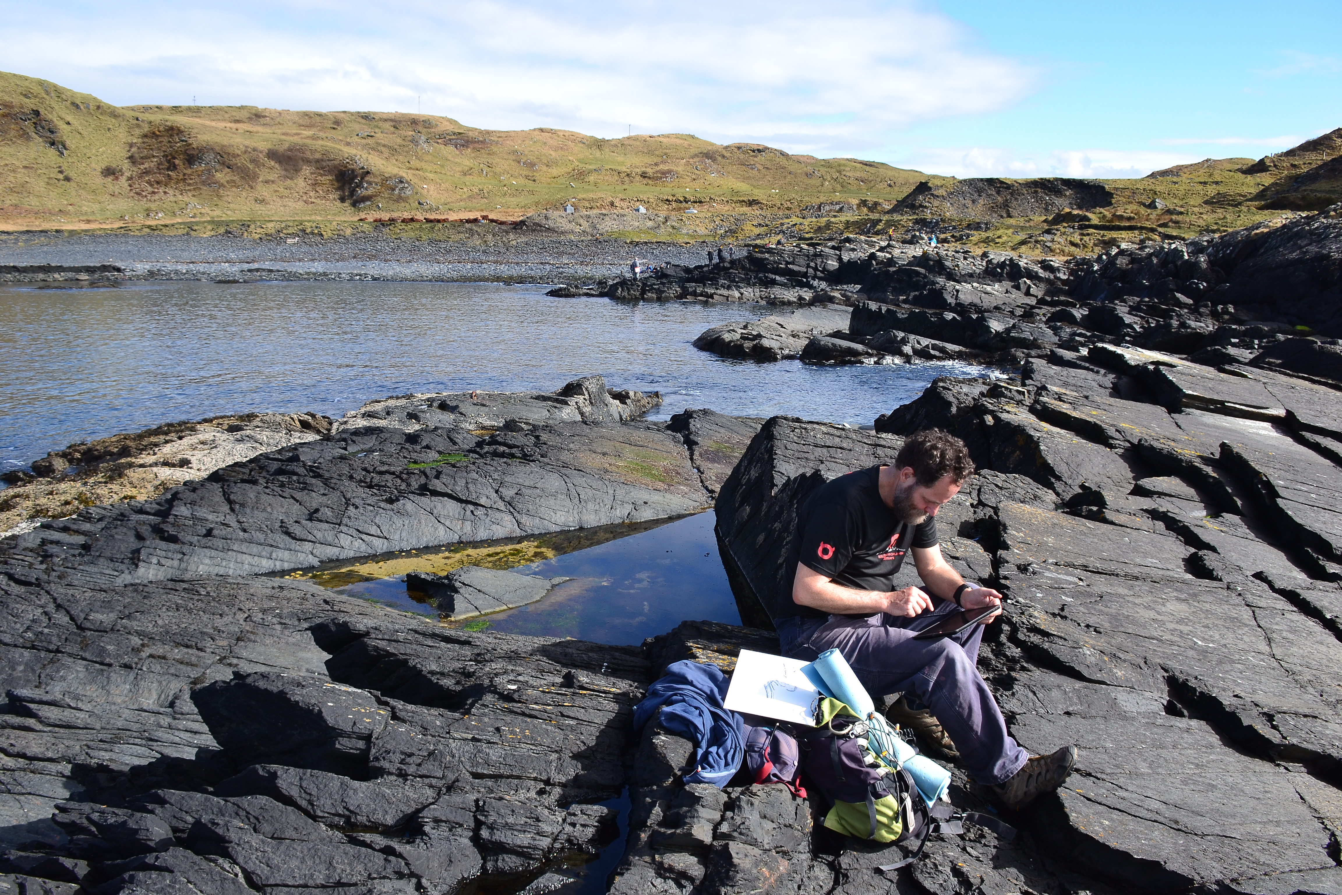 Isle of Luing (Oban fieldtrip); Image: Marta Kalabová