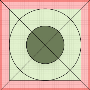 A grid guide for creating icons