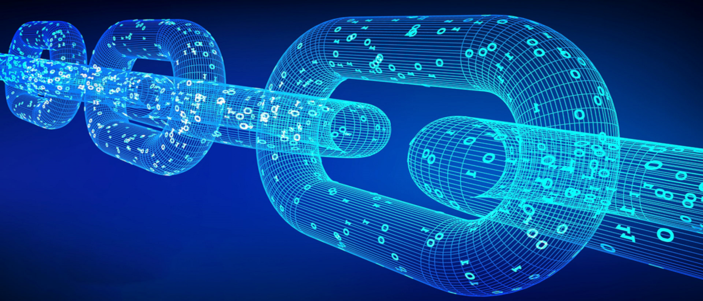 Blueprint of two numeral shaped links making up a metal chain