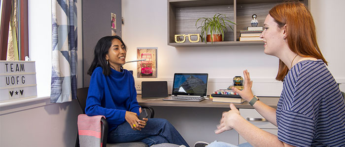 Students in accommodation