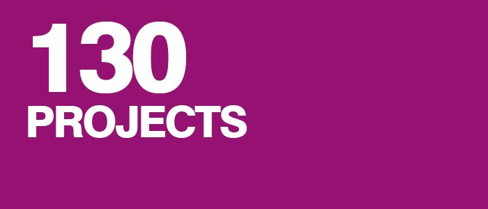 130 projects