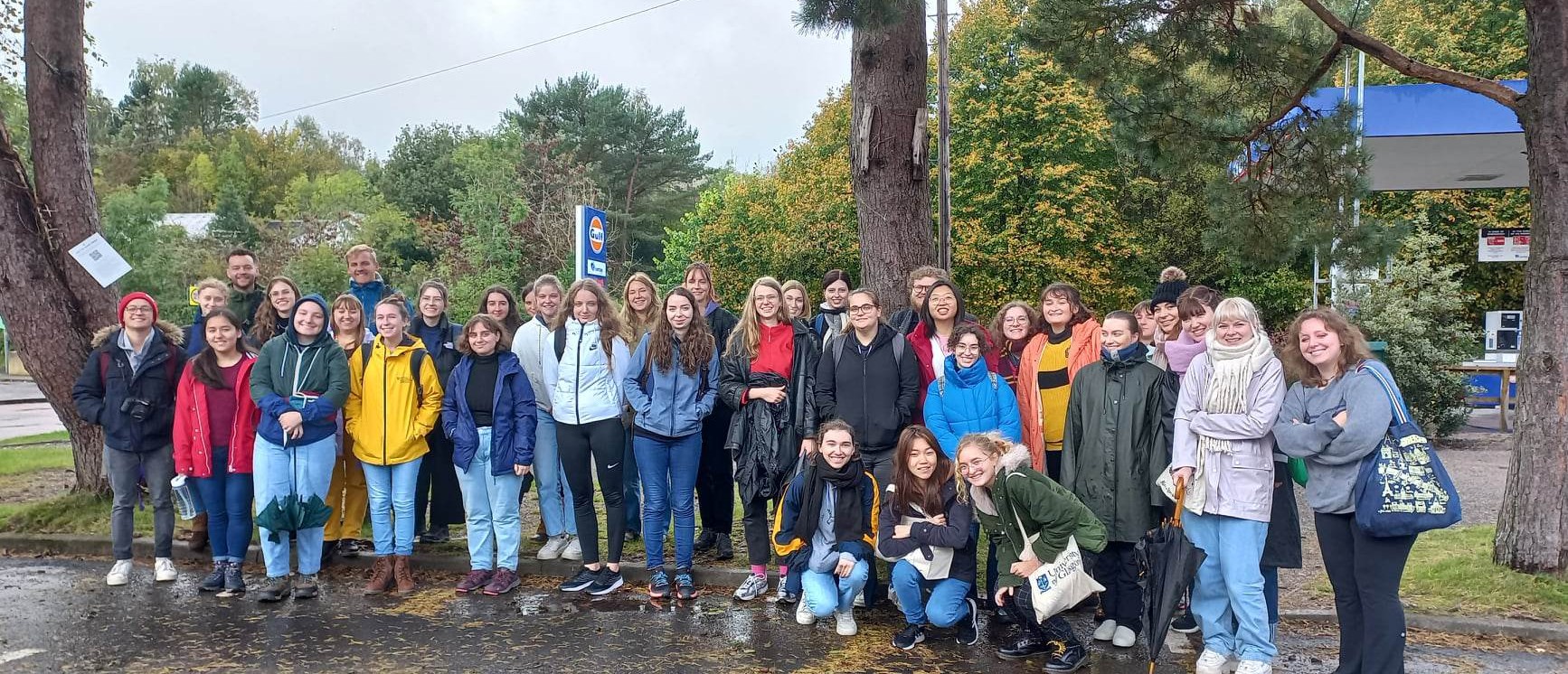 Group of Students in Luss