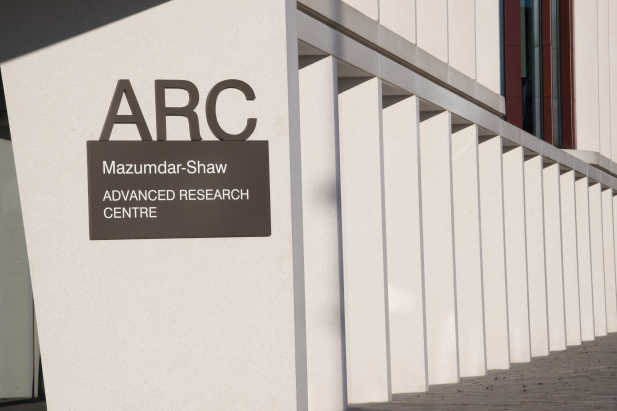 Photo of Advanced Research Centre entrance sign
