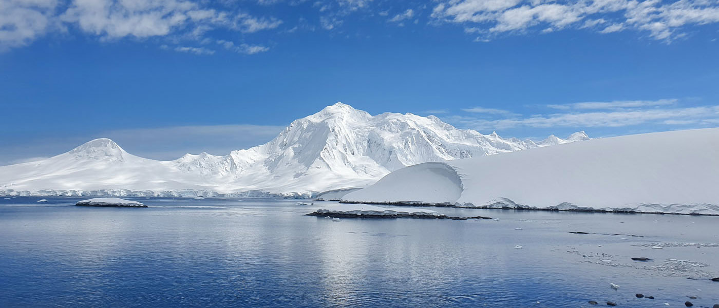 An ice formation in the Antarctic