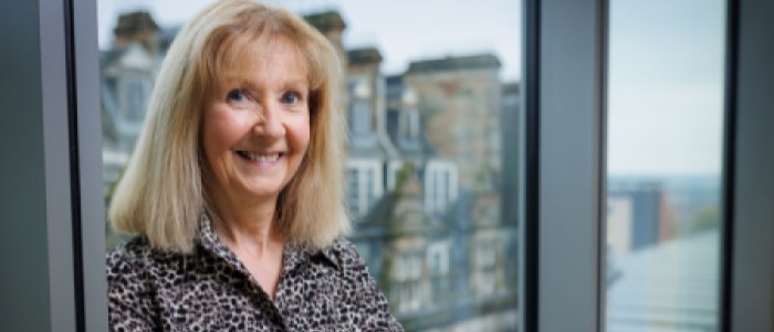 Photo of Professor Louise Hayward, School of Education. 